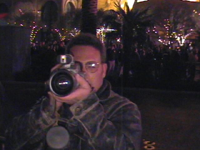 Rich Taylor on camera...